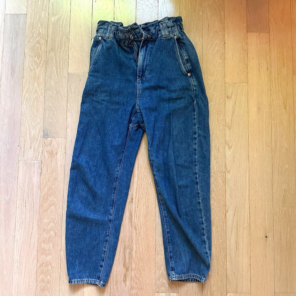 ZARA Denim Cinch Jeans